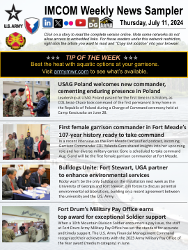 IMCOM 每周新闻样本